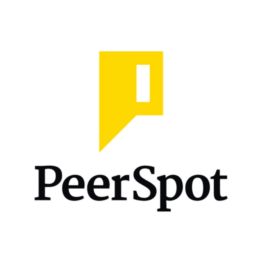 PeerSpot logo with yellow speech bubble