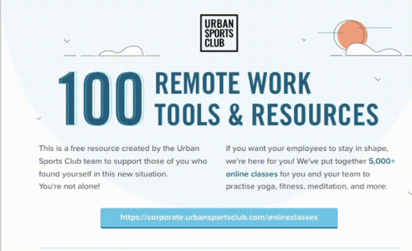 100 remote courses urban club