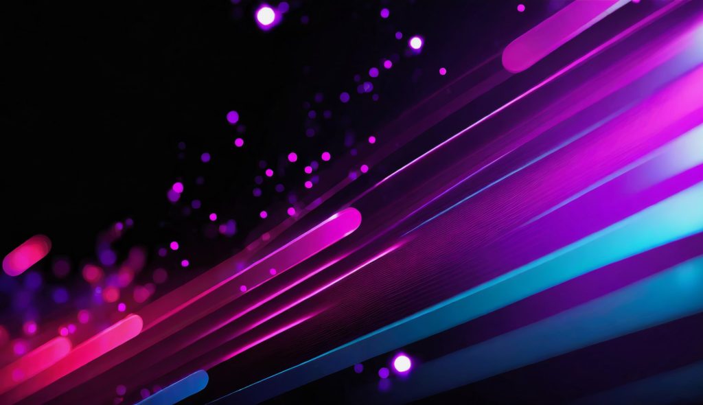 points de données et courbes colorées