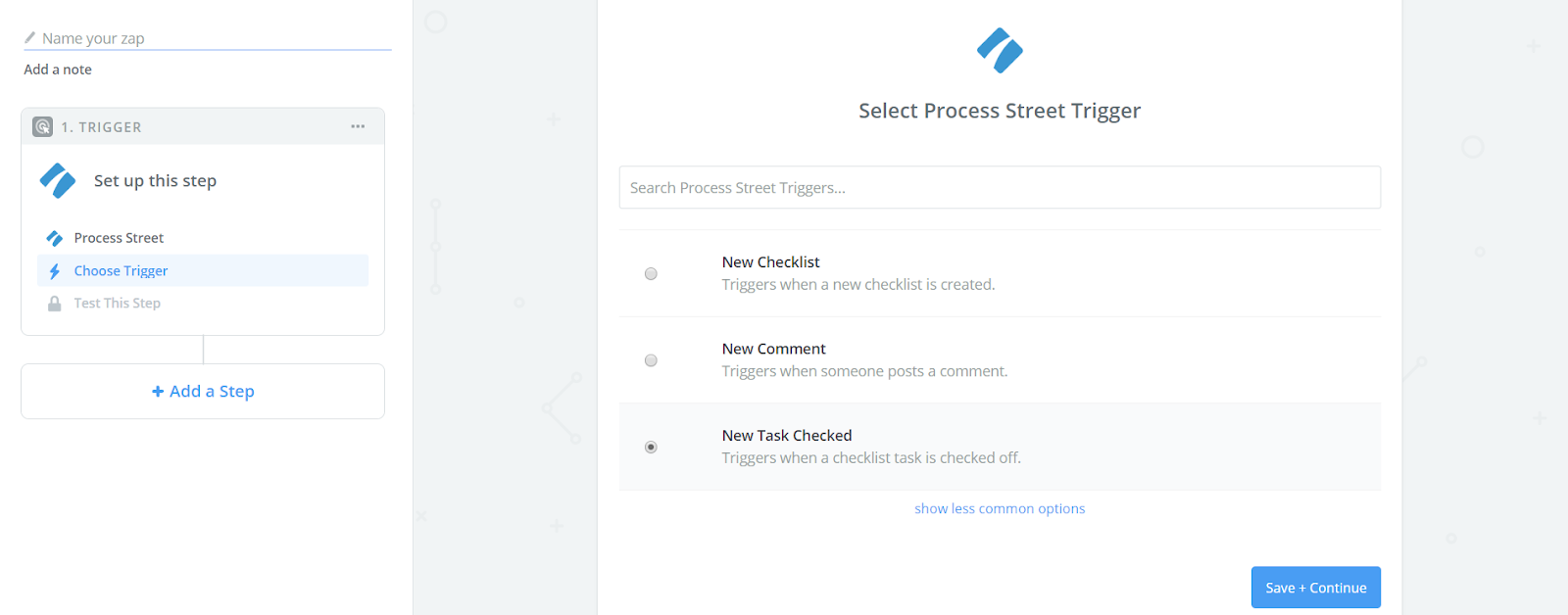 Zapier and Process street integration