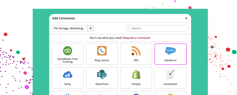 add salesforce connection