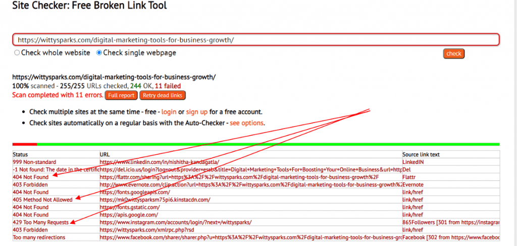 Backlinking Tactic Broken Link