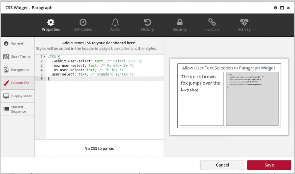 Blog Customize Css Dashboards3