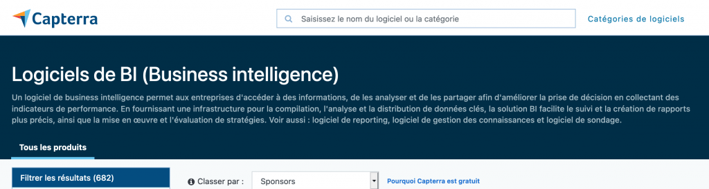 capterra business intelligence