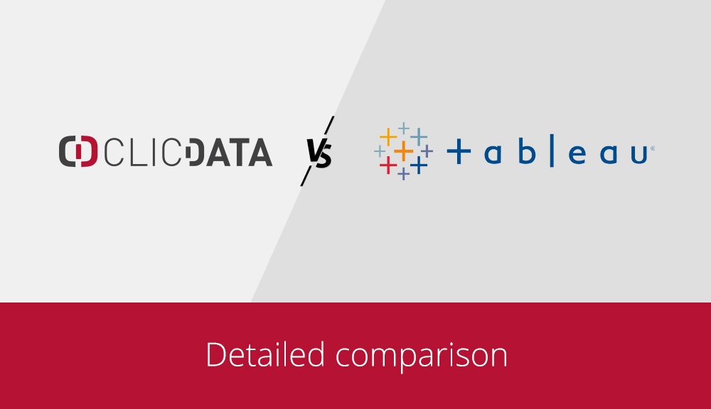 clicdata tableau comparison
