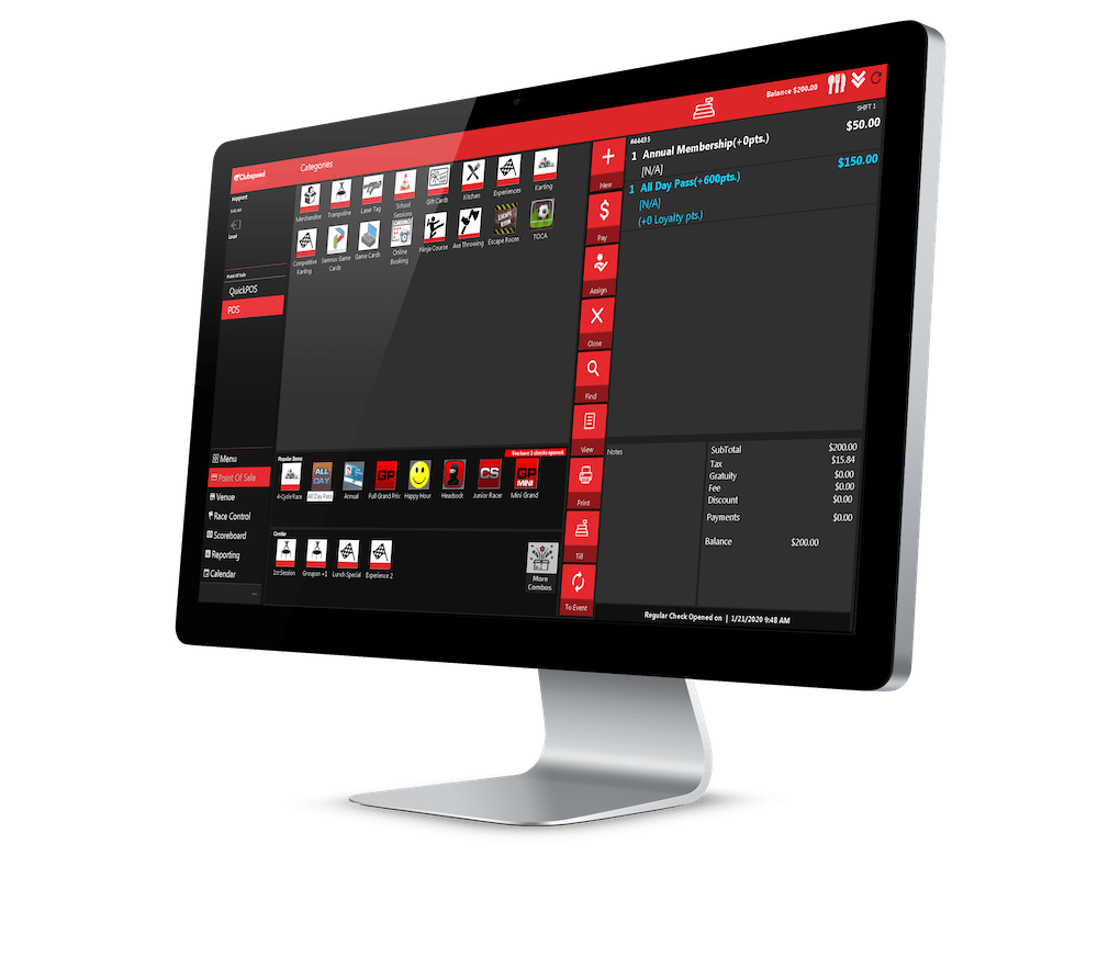 Clubspeed Pos