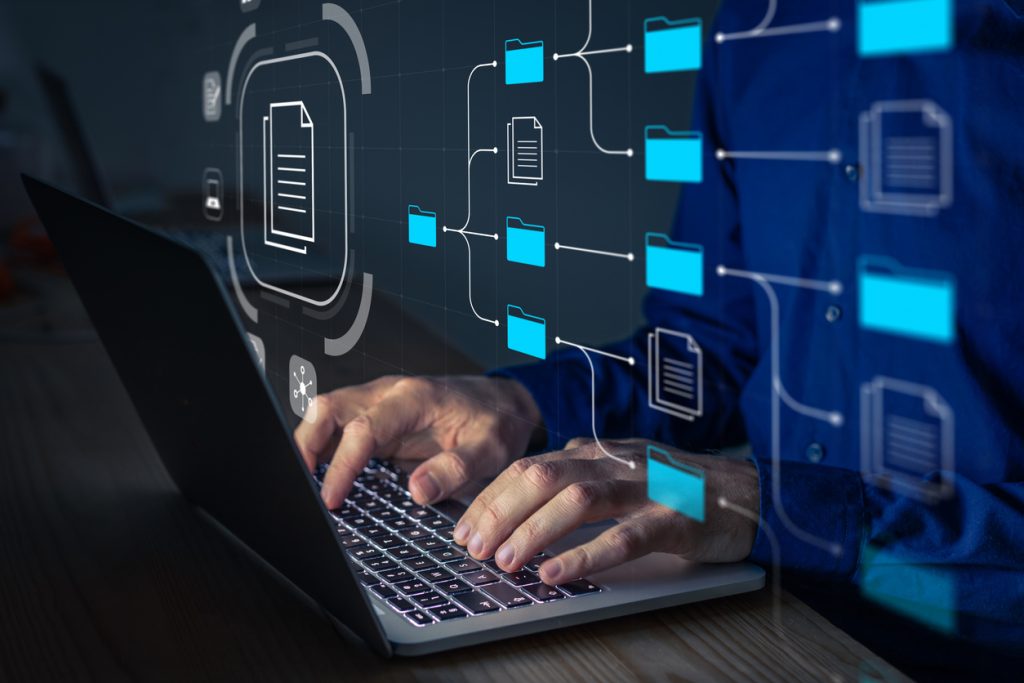 data management concept