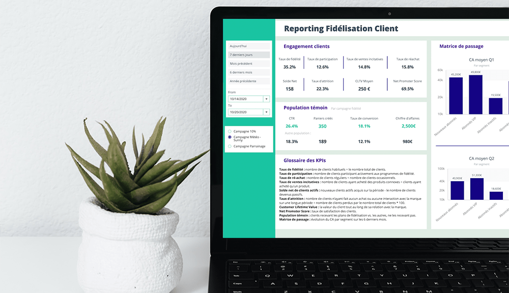 Data Visualisation Fidélisation Client