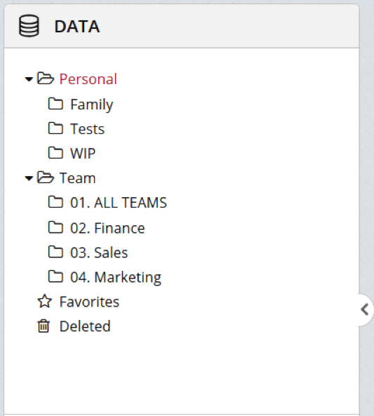 Folder Hierarchy