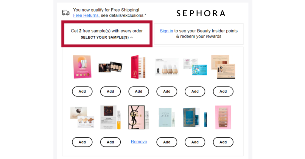free gift sephora example 1 1024x535 1