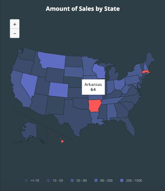 Map Chart Example