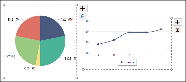 The dashboard editor has received a lot of improvements, including the ability to select several widgets at the same time!