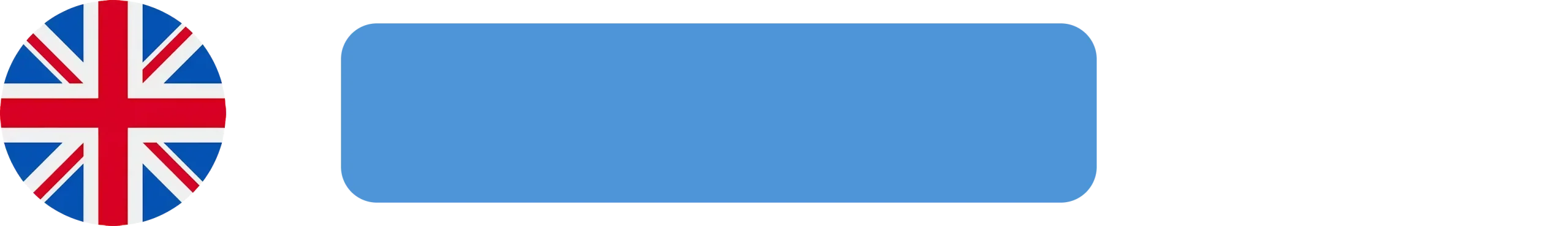 British flag circle with blue rectangle