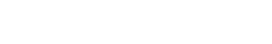 Geometric white text on black background